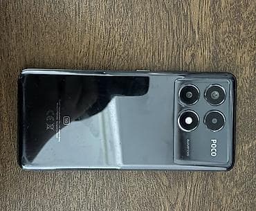 mi not 3: Poco X6 Pro 5G, Б/у, 256 ГБ, цвет - Черный, 1 SIM, 2 SIM — 2