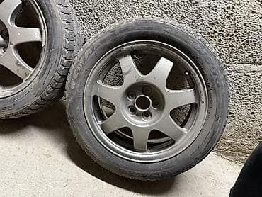 r16 4: Колеса в сборе 195 / 55 / R 16, Зима, Б/у, Комплект, Легковые, Литые, отверстий - 4 — 1