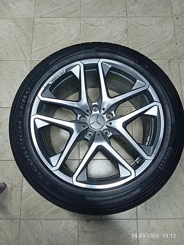 Транспорт: Дөңгөлөктөр монтажда 285 / 45 / R 21, All-season, Жаңы, 1 даана, Жол тандабастар (АТ/МТ), Куйма, тешиктери - 5 — 1