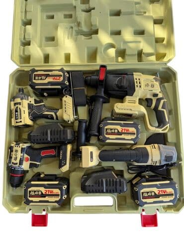 Генераторлор: Набор аккумуляторного инструмента Milwaukee M18: Состав комплекта: - — 9