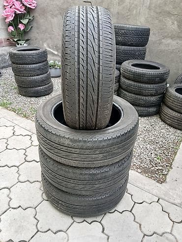 Шиналар 225 / 55 / R 18, Жай, Колдонулган, Комплект, Жеңил унаалар, Жапония, Bridgestone lalafo.kg да Шиналар 225 / 55 / R 18, Жай, Колдонулган, Комплект, Жеңил унаалар, Жапония, Bridgestone