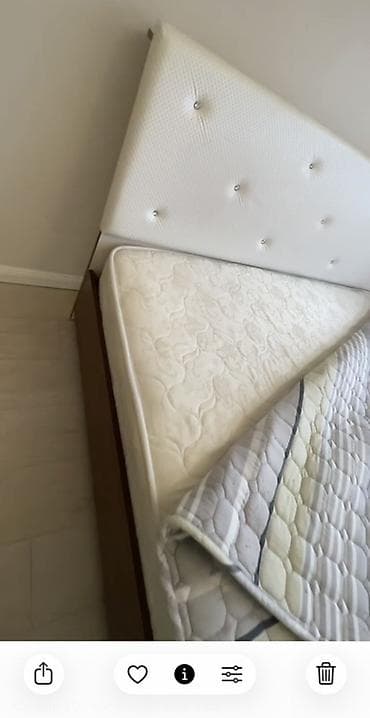 single bed: Спальня комплектом Состав: - Двуспальная кровать с высоким мягким — 10