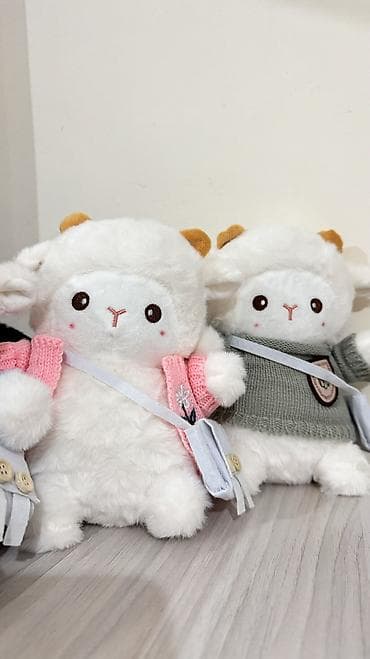 •Гусь 40 см - 500 сом •Овечки в свитере 20 см - 500 сом •Мини at lalafo.kg •Гусь 40 см - 500 сом •Овечки в свитере 20 см - 500 сом •Мини