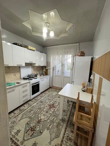 квартиры с котлована бишкек цена: 3 комнаты, 77 м², 106 серия, 3 этаж — 1