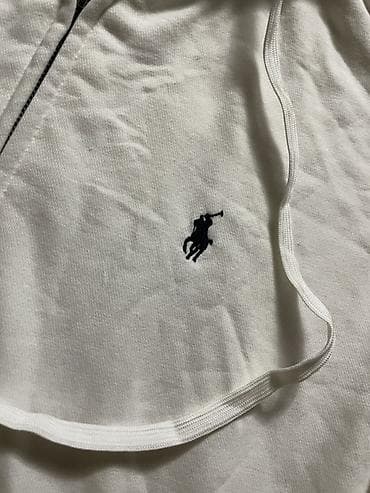 Толстовки: Худи на молнии Polo Ralph Lauren - Цвет: молочный/айвори - Размер по — 3