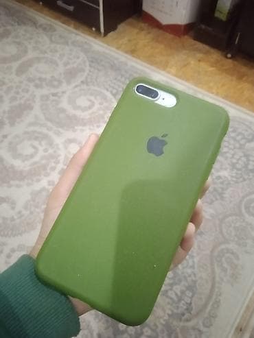 IPhone 8 Plus, Б/у, 256 ГБ, Белый, Чехол, 100 %