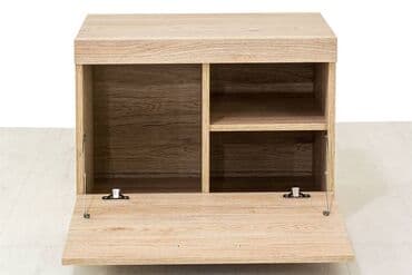 офисные мебели: Тумба для обуви 1Д (Oskar 1D) коллекции Оскар, Дуб Санремо, Анрэкс — 5