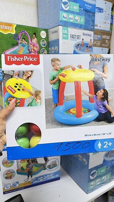 quick push pop it: Надувные игровые центры Bestway и Fisher-Price для детей 2+ 1) — 2