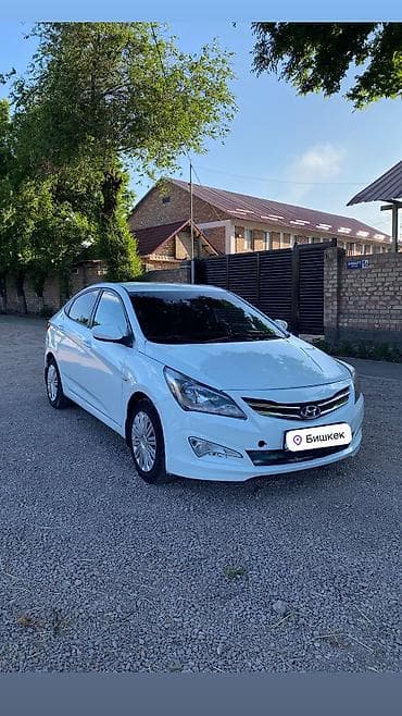 outback br: Hyundai Solaris: 2016 г., 1.4 л, Автомат, Бензин, Седан — 2
