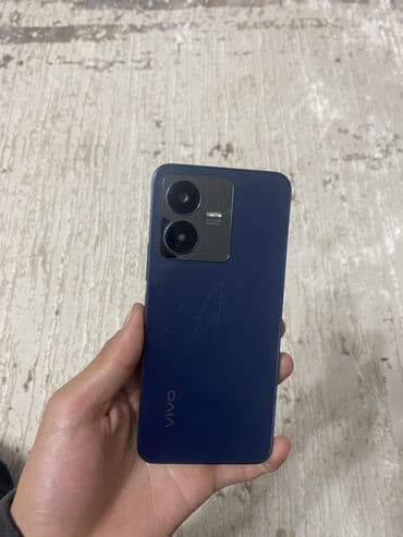 андроид монитор авто: Vivo Y22, Б/у, 64 ГБ, цвет - Синий, 2 SIM — 3