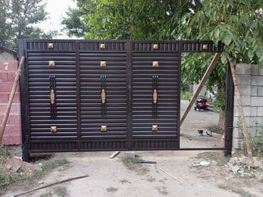 ремонт откатных ворот: Сварка | Ворота — 14