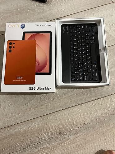 tab 9: Планшет OZCT S26 Ultra Max + беспроводная клавиатура - Экран 10.1" — 1