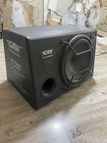 sprinter 2003: Автомобильный сабвуфер GBB VT‑126X - Тип: пассивный сабвуфер для авто — 1