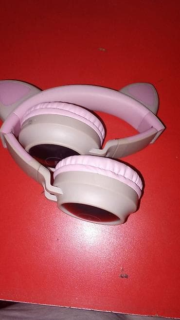 беспроводные наушники б у: HOCO W27 Cheerful Cat Ear — беспроводные накладные наушники с — 3