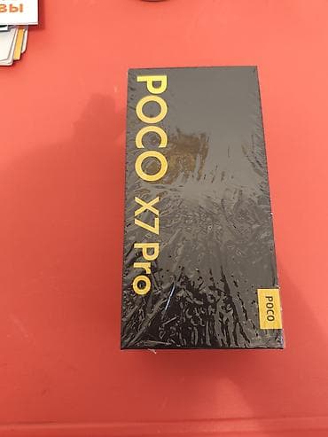 Poco X7 Pro, Новый, 256 ГБ, цвет - Желтый, 2 SIM