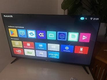Смарт‑телевизор ERISSON 43" с платформой AIAOS. Основные особенности