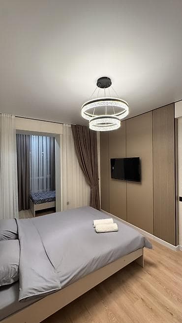 студия записи: 1- комнатная квартира, в районе Восток-5, Аламедин-1, рынок Аламедин — 2