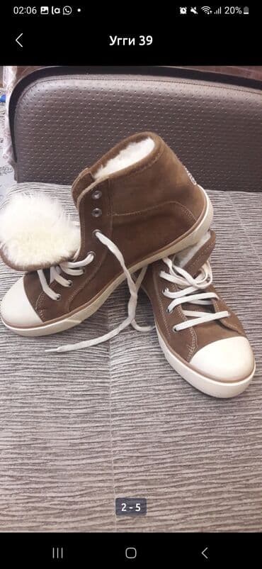 Сапоги: Угги, 39.5, UGG, Новый, цвет - Коричневый, Самовывоз — 2
