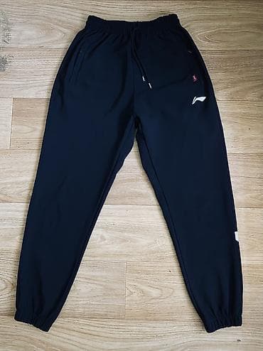 nike tech flece: Продаю мужские спортивные брюки От бренда Li-Ning Цвет чёрный — 1