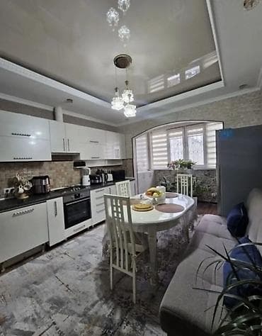 4: 4 комнаты, 106 м², Кок-Жар мкр 106 серия, 6 этаж, Евроремонт — 6