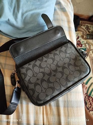 Сумка через плечо COACH New York, мужская/унисекс, компактная — 4