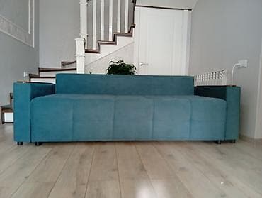 Прямой диван, Б/у, Трехместный