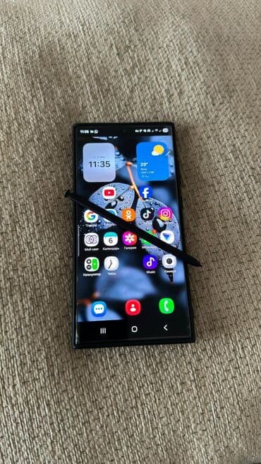 samsung galaxy s21 fe цена в бишкеке: Samsung Galaxy S23 Ultra, Жаңы, 256 ГБ, түсү - Кара, 2 SIM — 4