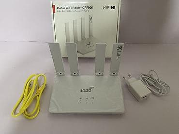 p 50 pro: 4G/5G Wi‑Fi роутер CPF906 (Wi‑Fi 6+) - Поддержка сотовых сетей 4G/5G — 5
