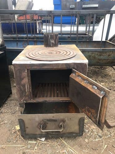 куплю бу посуды: Печь‑буржуйка из толстостеного металла Банный котел из нержавейки В — 5