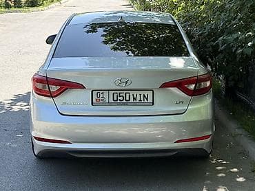 Транспорт: Hyundai Sonata: 2017 г., 2 л, Автомат, Газ, Седан — 4