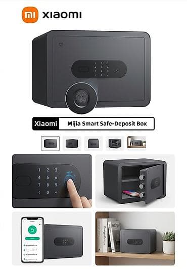 продаю ящик: Умный сейф Xiaomi Mijia Smart Safe-Deposit Box - Тип: электронный — 1