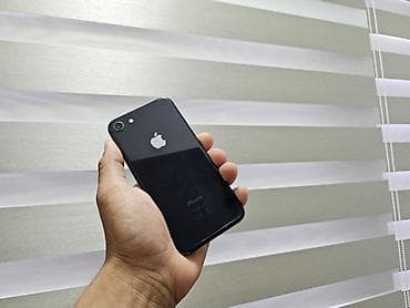 айфон 8 нарын: IPhone 8, Б/у, 64 ГБ, Черный, Защитное стекло, Чехол, 98 % — 2