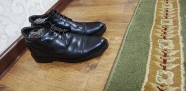 сапоги зимние женские натуральная кожа натуральный мех распродажа: Мужские ботинки, 41, LION, Б/у, цвет - Коричневый, Платная доставка, Самовывоз — 1