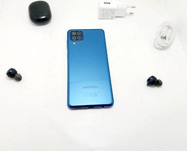 redmi a2: Samsung Galaxy A12, Б/у, 32 ГБ, цвет - Синий, 1 SIM, 2 SIM — 8