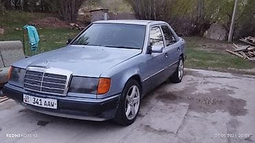 Унаа сатуу: Mercedes-Benz W124: 1990 г., 2.3 л, Кол менен иштөөчү, Бензин, Седан — 1