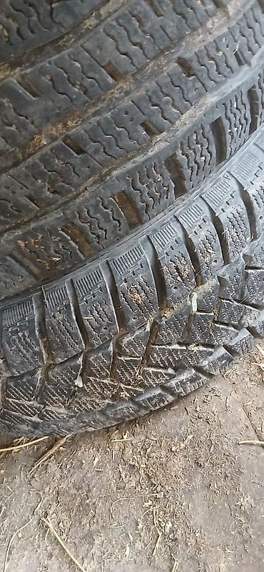 Транспорт: Колеса в сборе R 15, Зима, Б/у, Комплект, Грузовики/Автобусы, Железные, отверстий - 5 — 5