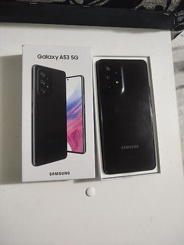 ipone 13 pro: Samsung Galaxy A53 5G, Б/у, 128 ГБ, цвет - Черный — 1