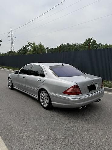 мерс 55: Mercedes-Benz S-Class: 2001 г., 5.5 л, Автомат, Седан — 5