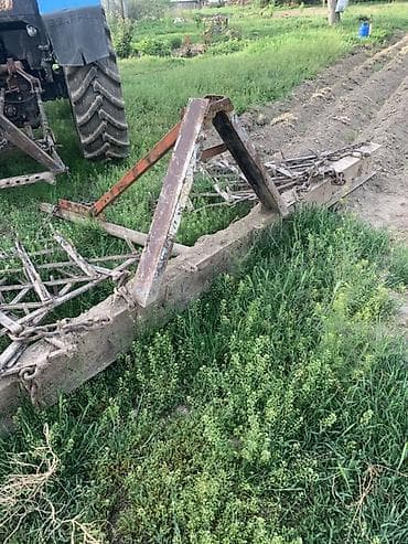 Бороны зубчатые: Борона зубовая прицепная с брусом-волокушей - Тип: секционная — 2