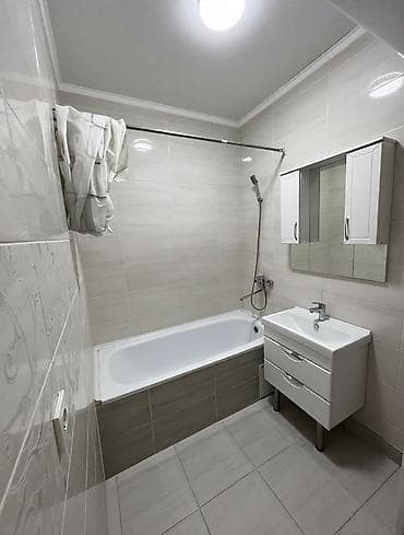 кызыл кия кыз: 1 бөлмө, 45 м², 7 кабат, Дизайнердик ремонт — 3