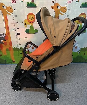 Коляски: Коляска, Anex, цвет - Коричневый, Б/у, Самовывоз, Платная доставка — 3