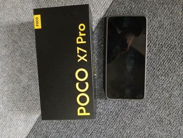 телефон пока: Poco X7 Pro, Б/у, 256 ГБ, цвет - Черный, 2 SIM — 1