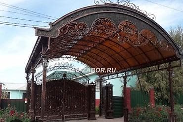 железные канистры: Навесы и козырьки из металла под ключ - Назначение: защита — 3