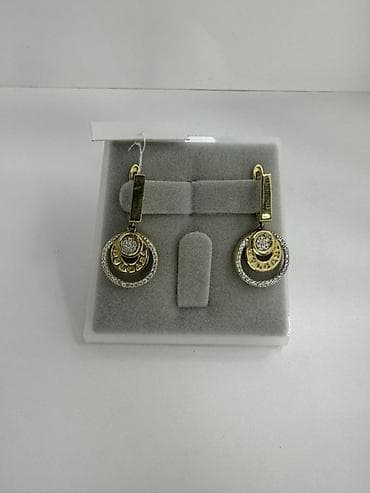 bobbi brown: Серьги, Женские, Вставка: Циркон, Новый — 2