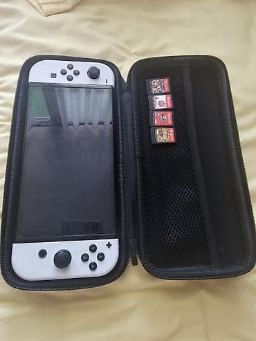 gameboy nintendo: Nintendo Switch OLED (белая версия) — комплект ОРИГИНАЛ! я покупала — 1