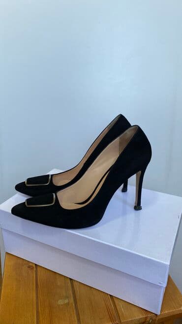 ecco 42: Шикарные натуральные замшевые туфли Cruх! В 38 размере, очень — 5