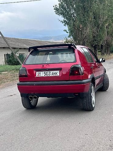 морнг: Volkswagen Golf: 1992 г., Хэтчбэк — 7