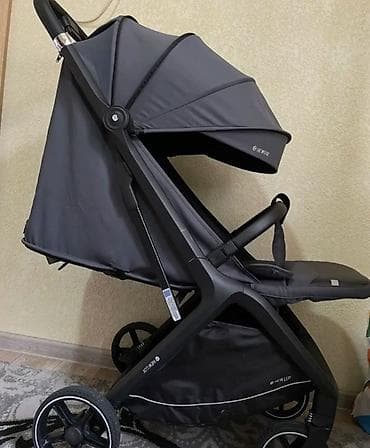 Детский мир: Прогулочная коляска New Luy (серый цвет) - Лёгкая и манёвренная — 2