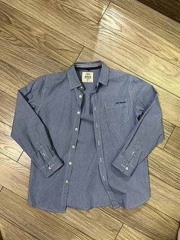 одежда для футбола: Мужская рубашка SELA на 8-10 лет - Классическая модель на пуговицах - — 1