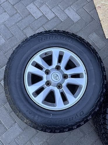 диски крузак 200: Колеса в сборе 285 / 65 / R 17, Всесезонная, Б/у, Комплект, Внедорожные (АТ/МТ), Литые, отверстий - 5 — 2